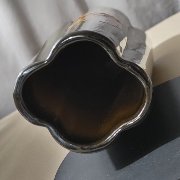 Weller Louwelsa Pottery Fluted Vase Floral Hand Painted 1900 Antique Art Nouveau - Picture 11 of 16